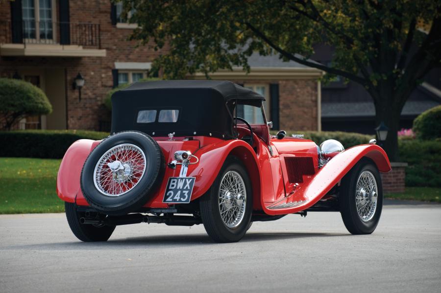  Jaguar SS100 Roadster 1937 года  (фото 15 из 16)